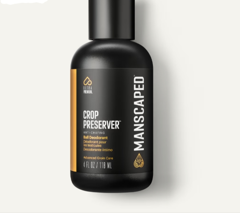MANSCAPED Crop Preserver - MEN'S Anti-Chafing Deodorant - 4 Oz